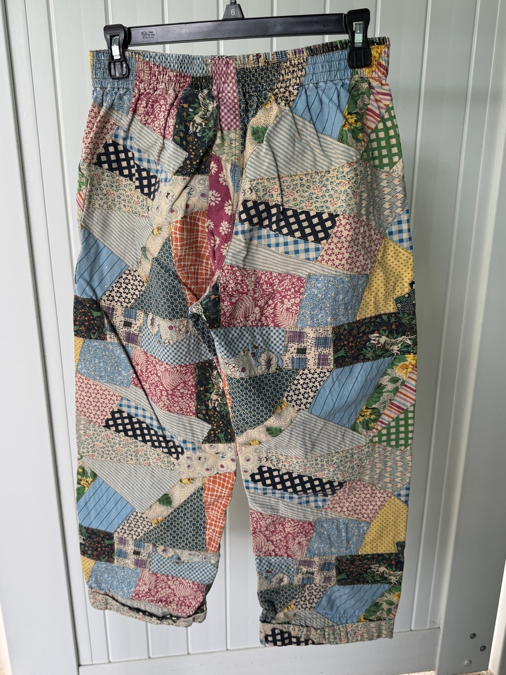 Kimchi Blue patchwork Magnolia Pearl style miner pants provision trousers - Picture 4 of 16